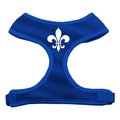 Unconditional Love Fleur de Lis Design Soft Mesh Harnesses Blue Large UN849398